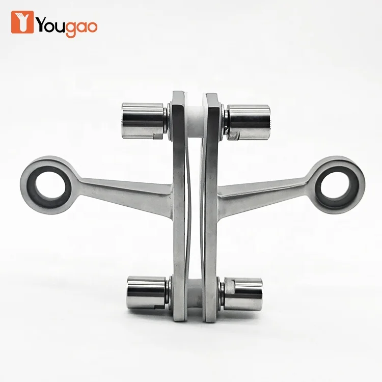 China stainless steel glass spider fittings curtains accessories