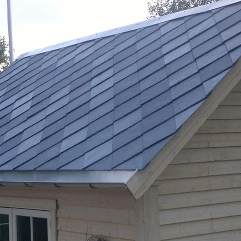 Chinese Natural Stone Roofing Classic Style Black Roof Slate Tiles