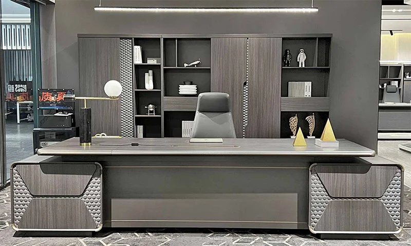 Угол МДФ роскошный уникальный прочный современный эргономичный стол для руководителей коммерческая мебель дома и офиса компьютерный