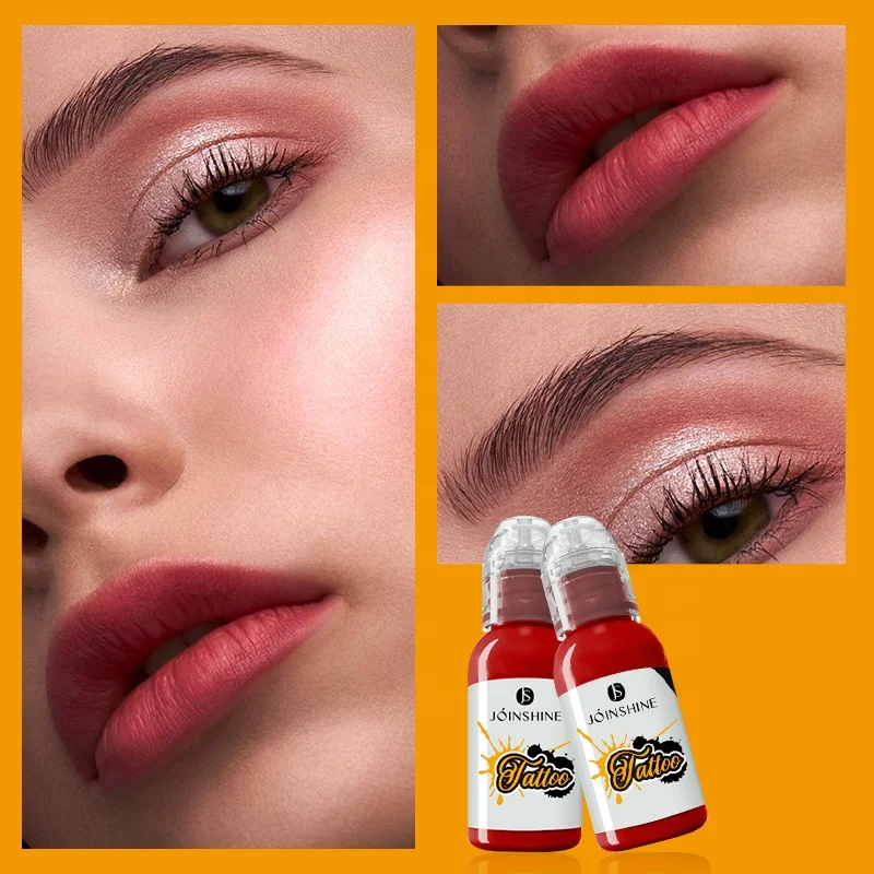 Customizable Tattoo Pigment Organic Biologic Microblading Pigment In Tattoo Ink Professional Brow Pigments Microblading