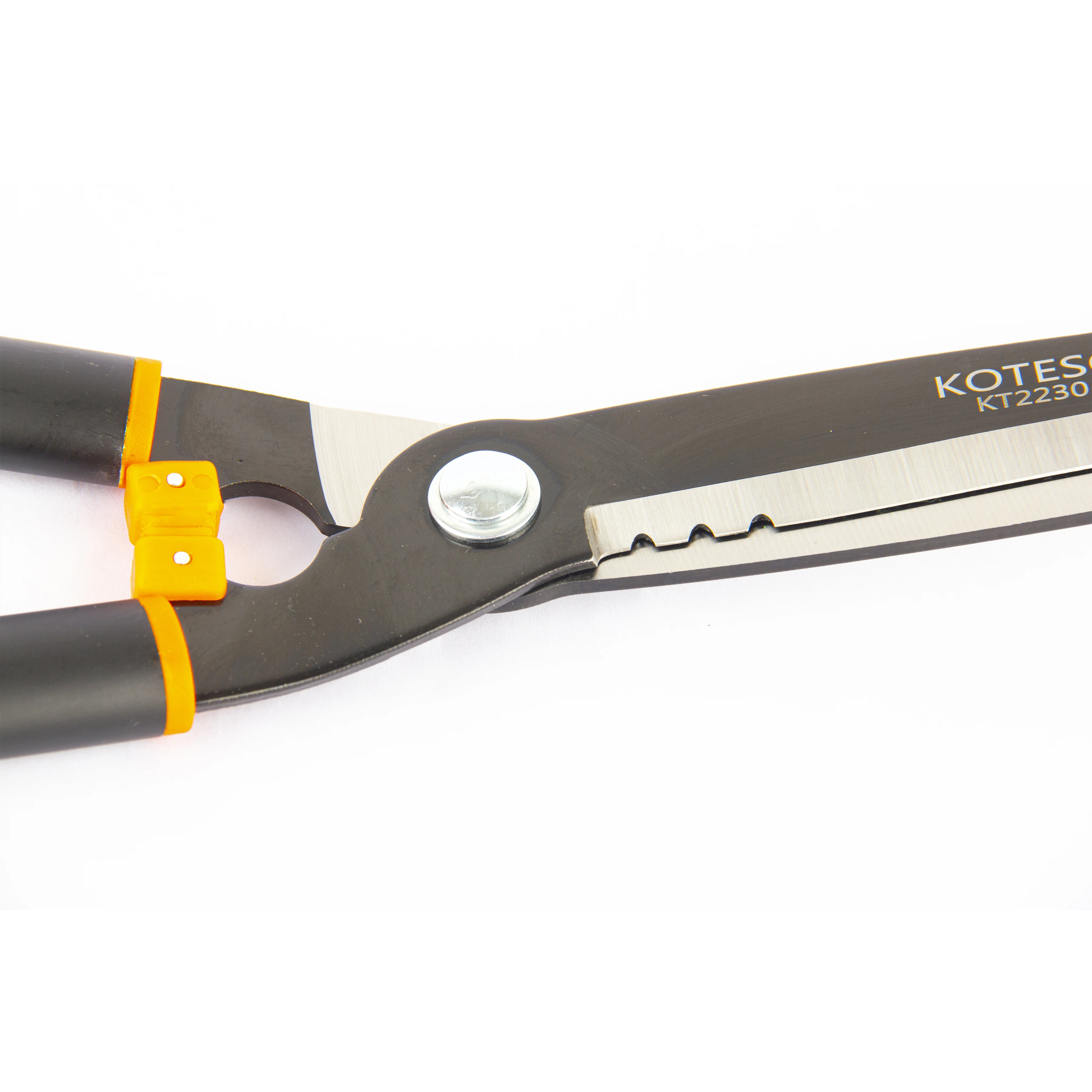 Wave blade long handle garden scissors lopper and grass hedge pruner shears