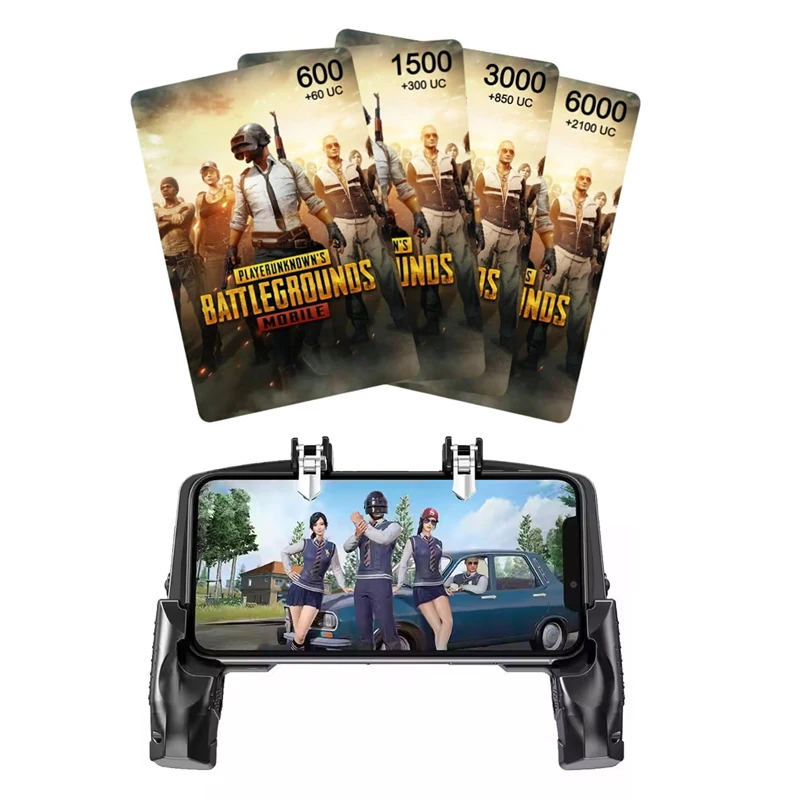 Wireless Gamepad Mobile Gaming 60 / 325 / 660 / 1800 / 3850 / 8100 UC For Android/iOS/PS3/PS4/Pubg games