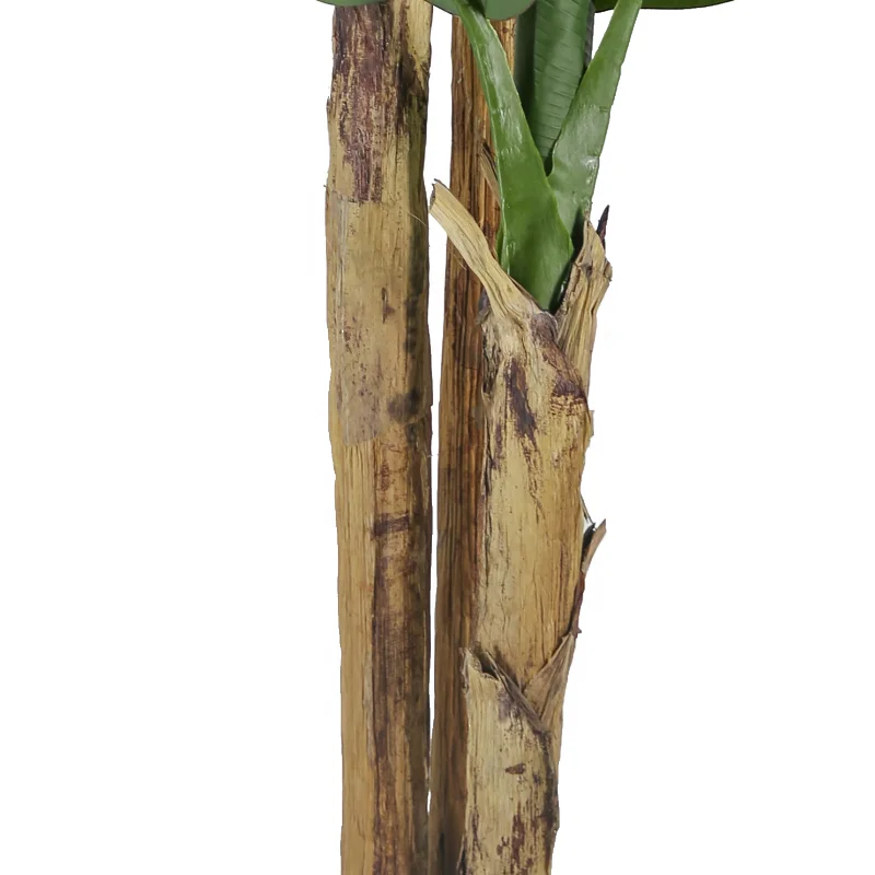 Hot Artificial Plant Banana Tree Large Leaf Products Leaves Fake Banana Tree Potted for Home Decoration