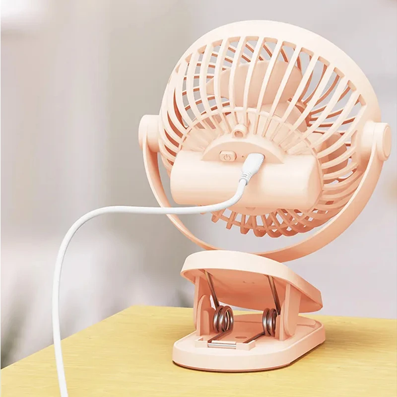 Hot wholesale factory rechargeable mini fan portable handheld usb clip hand fan