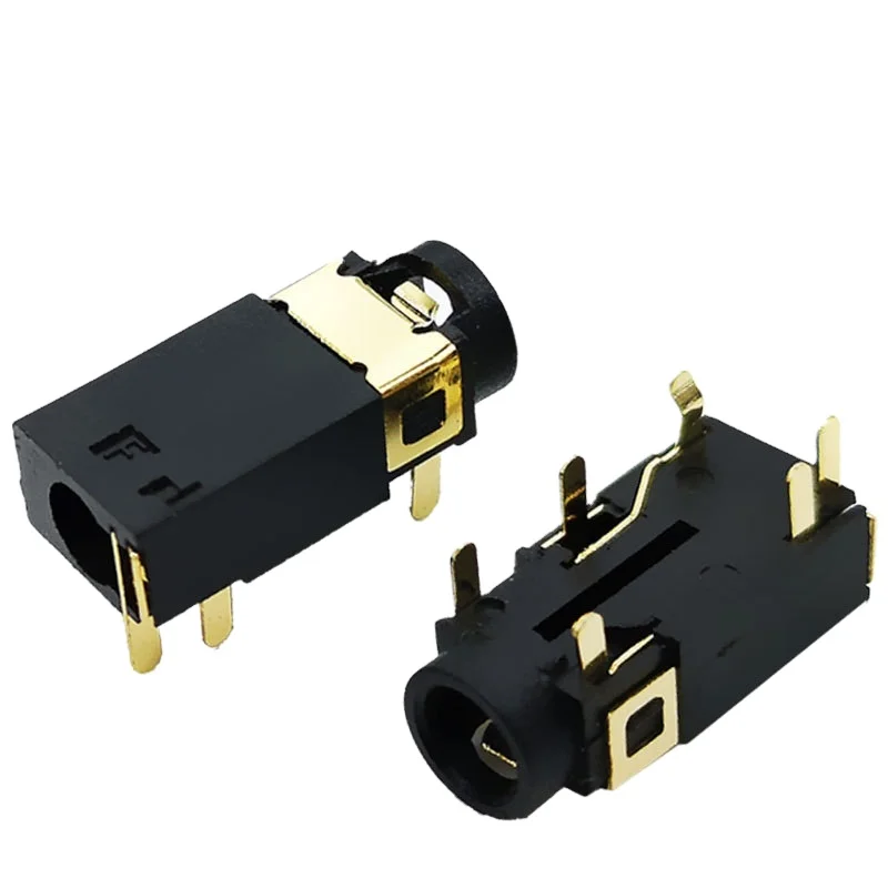 Высокое качество аудио разъемы magic телефонное гнездо PJ-3160DIP/L1.8 3,5 мм Женский 6pin для поверхностного монтажа SMT Тип золото/Ag покрытие
