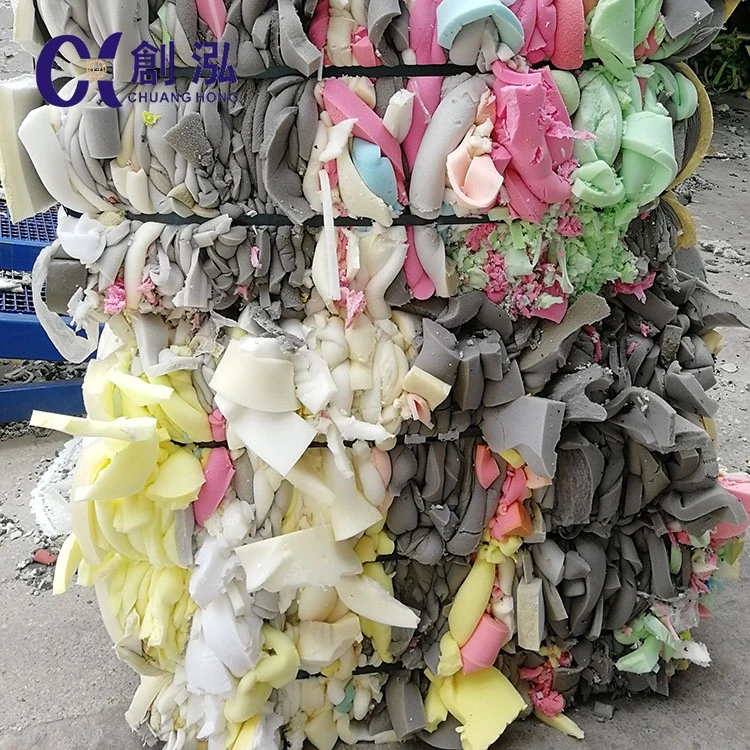 Popular polyurethane clean foam scrap in bales