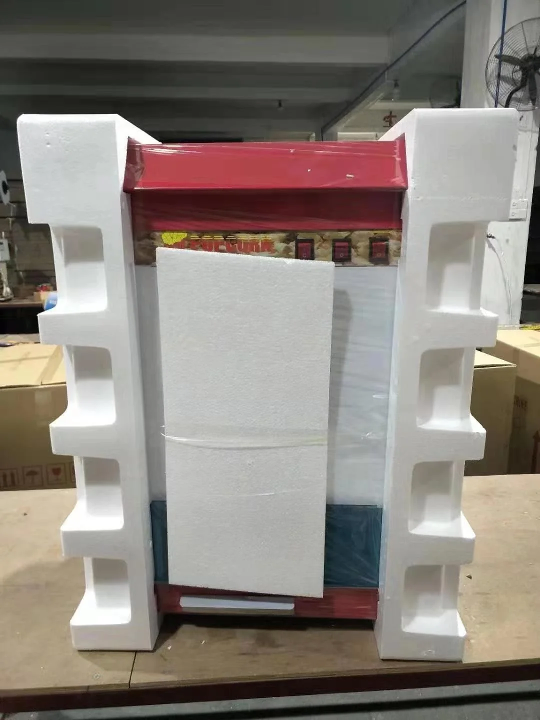 
Cheap Price CE approved Electric Automatic Cinema hot air Popcorn Machine Maker with cart Commercial Household Food Machine 