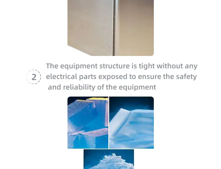 Commercial Industrial Dry Ice Makers Machine Co2 Snow Maker