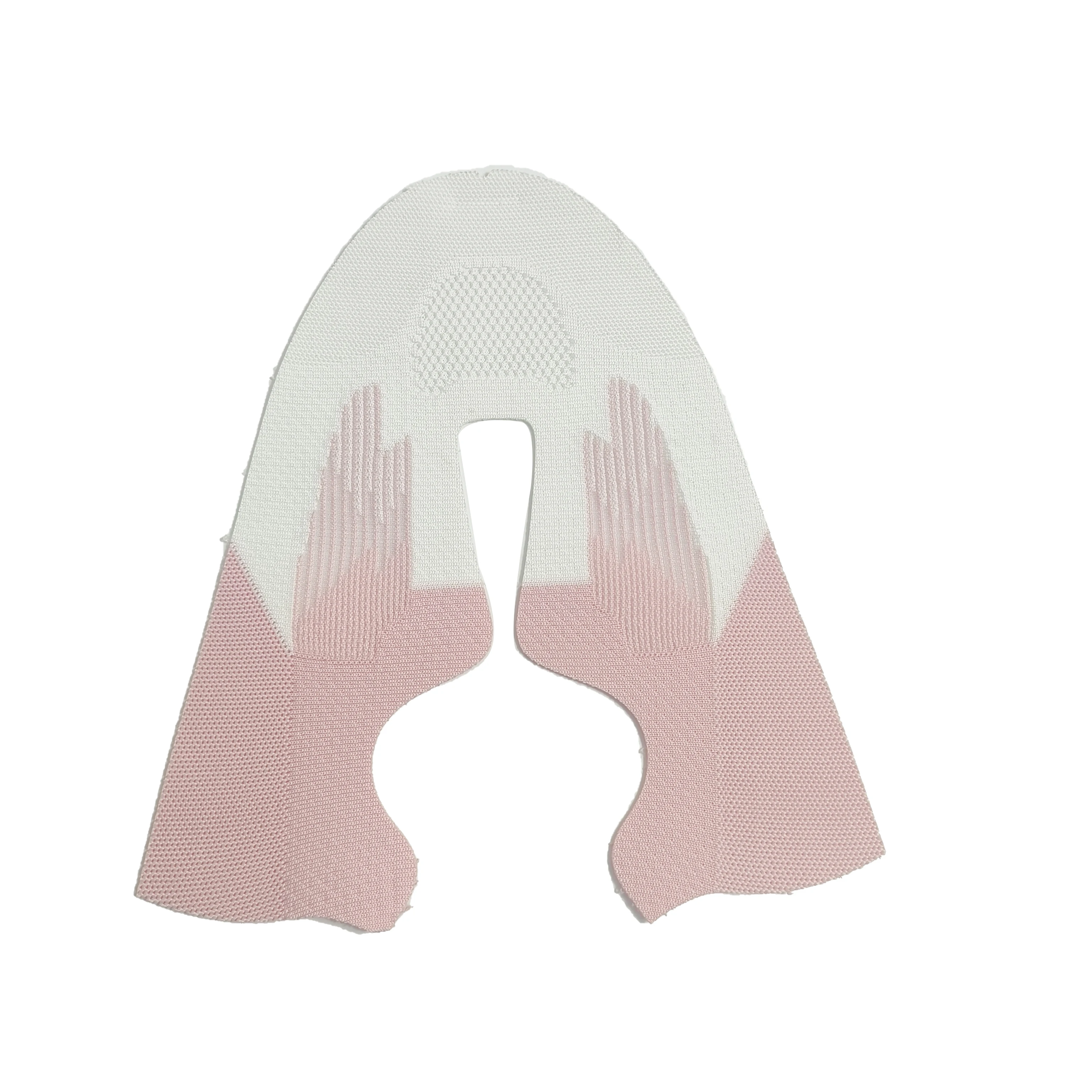 Factory custom wholesale sneaker upper women semi finished shoe upper for india