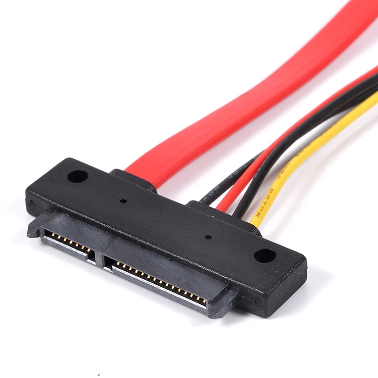 data transfer SATA22P to 7p+4p hard drive cable sata hard drive power cable copper