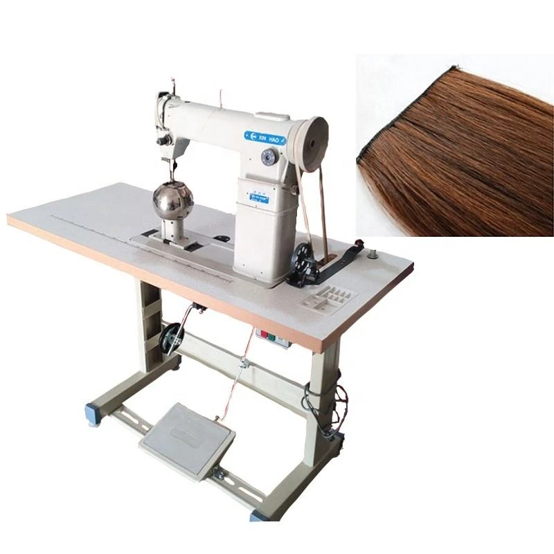 Automation Industrial Single Needle Sewing Machines for Full Lace Wig Making