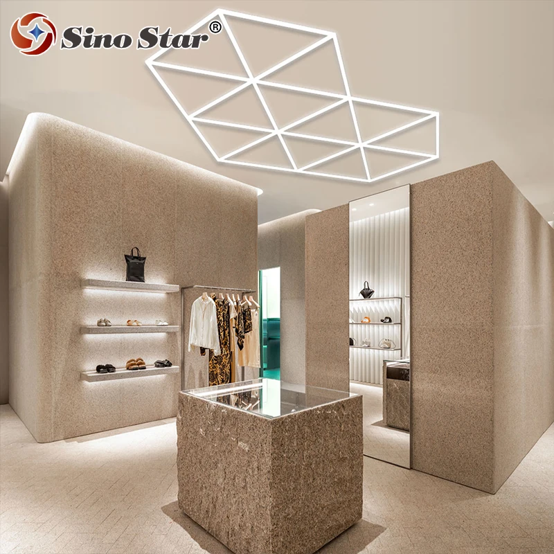 ST6105 New Modern Energy Saving Diy Assembly Indoor Hotel Lighting Cloakroom 2028mm*2796mm Led Heart Lights