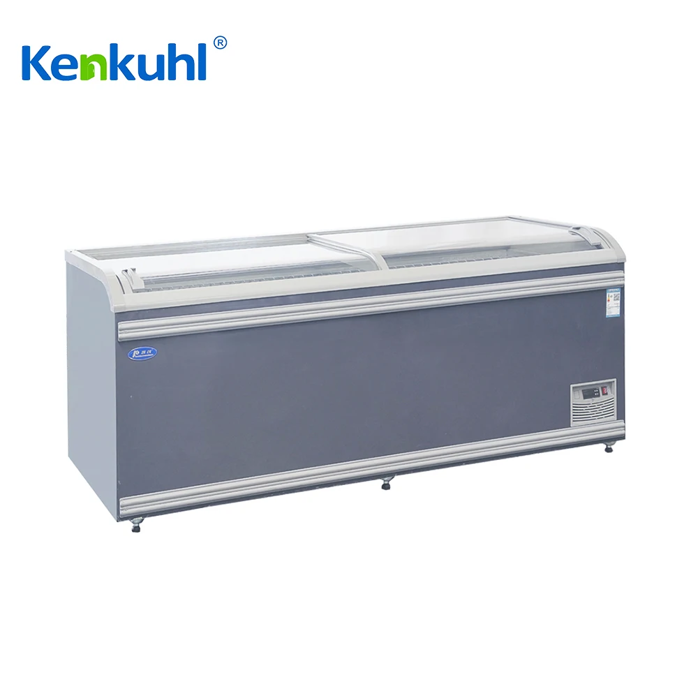 ZP21 Island Freezer - Asia Style Refrigeration Solution for Grocery Stores