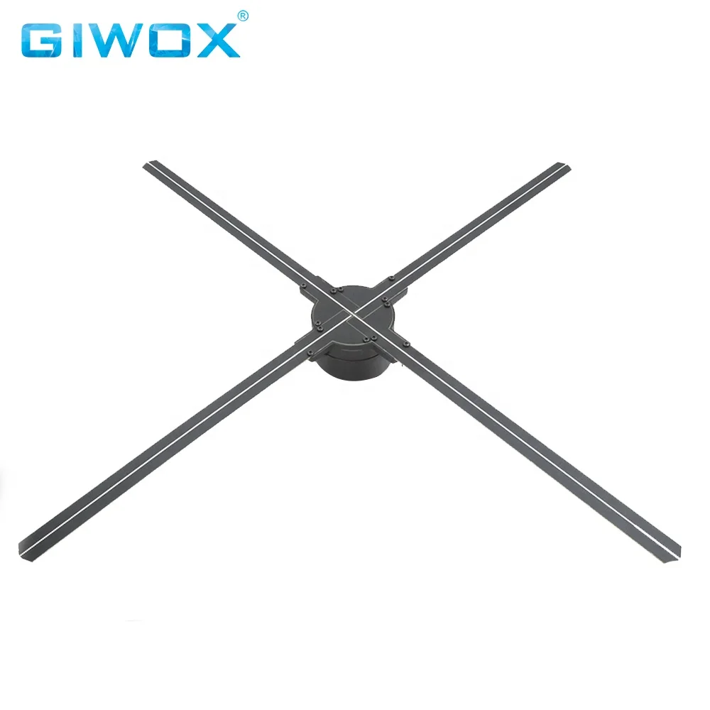 GIWOX HOLO 65HD 4 лопасти 8 Гб WiFi подключенная облачная система управления сервером 3D голографический проектор для магазина