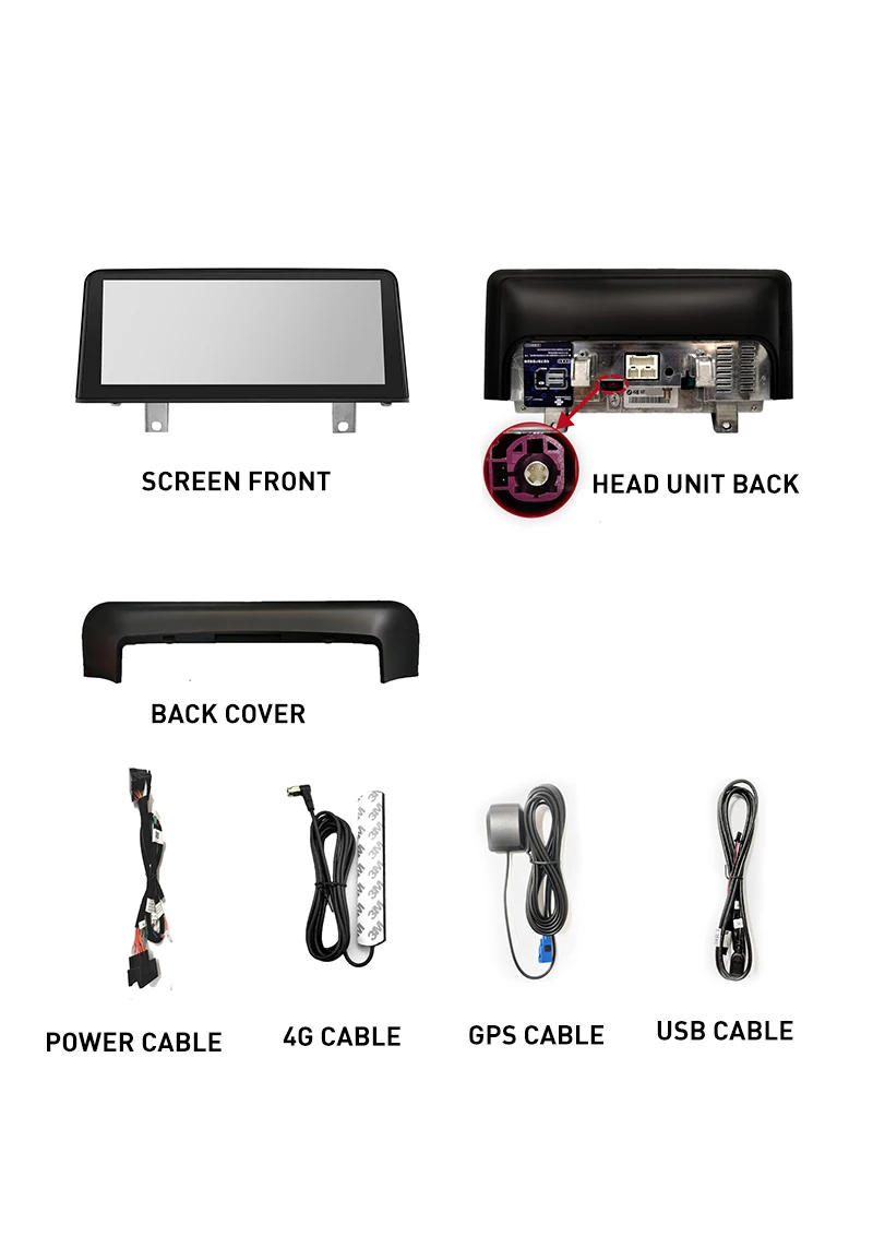 Android 10.0 autoradio for BMW F30 F31 F80 F82  DVR TPMS IPS DSP Car GPS Navi with screen