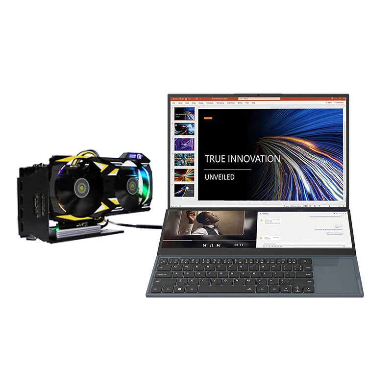 Supports RTX AMD Graphics Video Card 16 inch Touch Dual Screen ZBOOK DDR4 64GB 2TB 4TB SSD Intel Core i7 10750H 10th gen Laptop