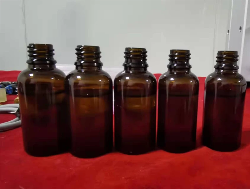 glass bottle filling machine