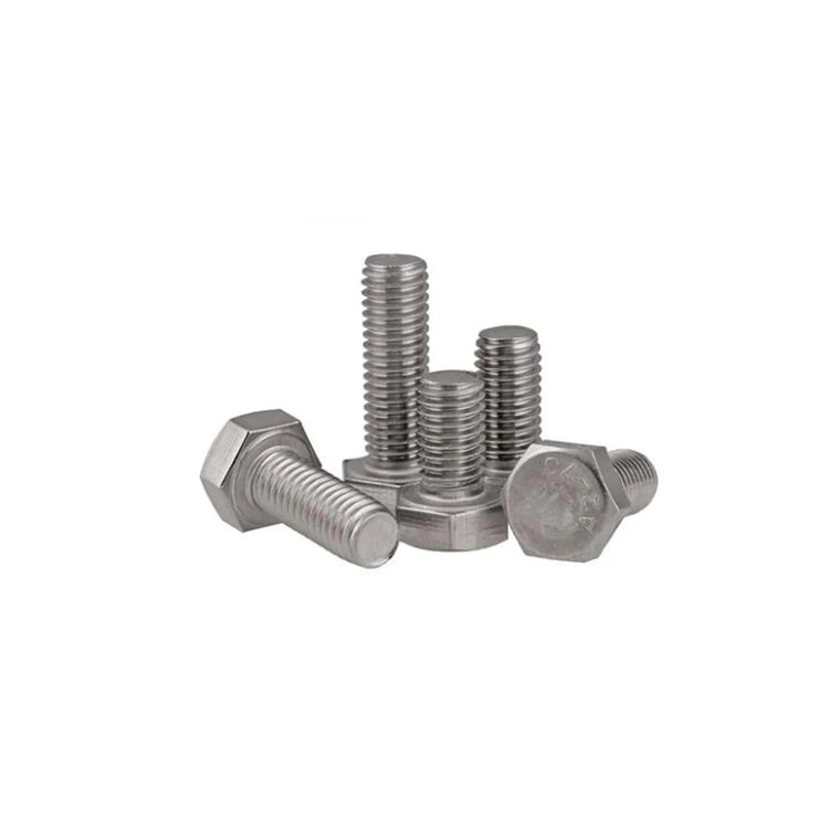 DIN933 SUS304 SUS316 болт с шестигранной головкой полной резьбой