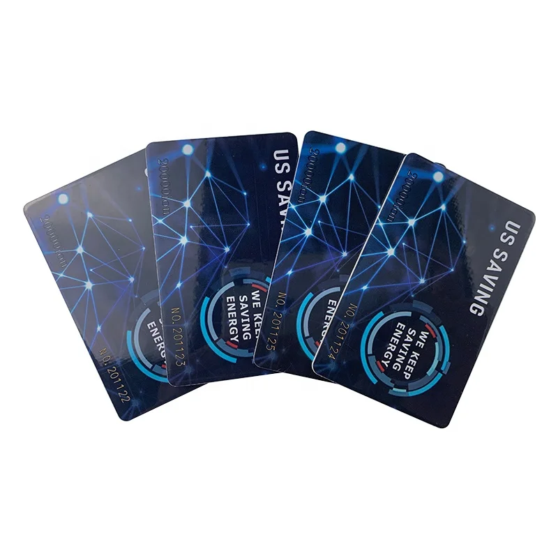 Карта био-нано-терагерцовой квантовой энергии скалярная карта экономии топлива с 2000 отрицательными ионами