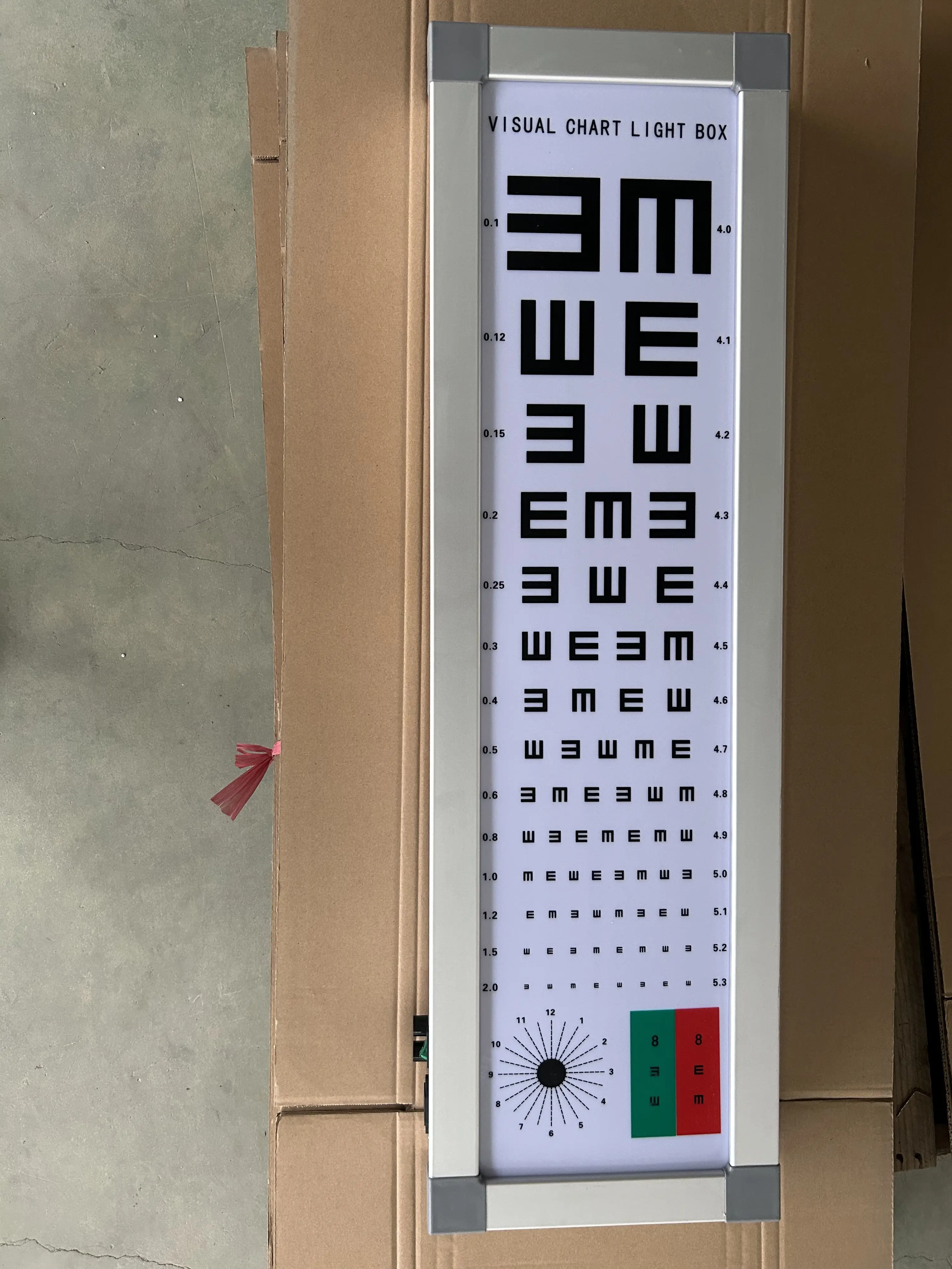 VCB-S1-1 Visual Acuity Chart Examination Eye Vision Test Chart