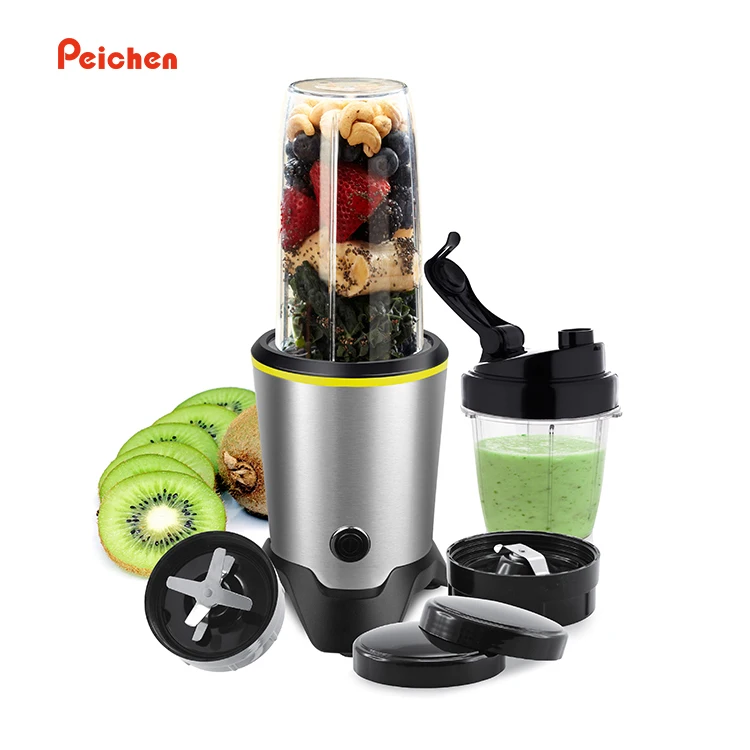 Tritan material 8PCS nutri blender with pulse function juicer blender 1000W fruit blender 3 in 1