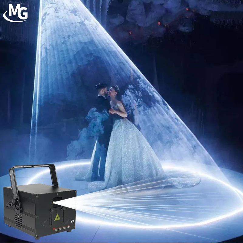 10W RGB Full Color Animation Laser Light ILDA 3D Lazer Light for DJ Night Club Party Disco Wedding Stage Show Projector