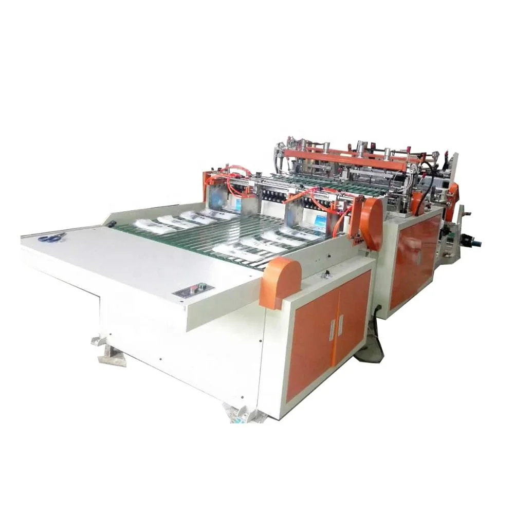 RFQX 800 auto gluing express bag making machine for printed  bags2