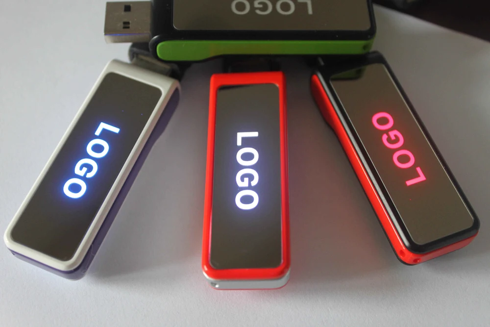 
Sales Promotion!High speed custom logo usb 2.0 driver led light usb flash drive made in China usb factory 