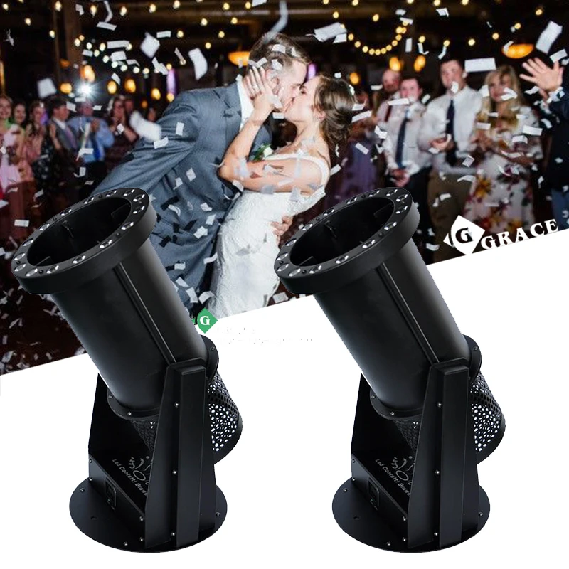 Igracelite RGB 1500W Led Confetti Machine Party Confetti Cannon