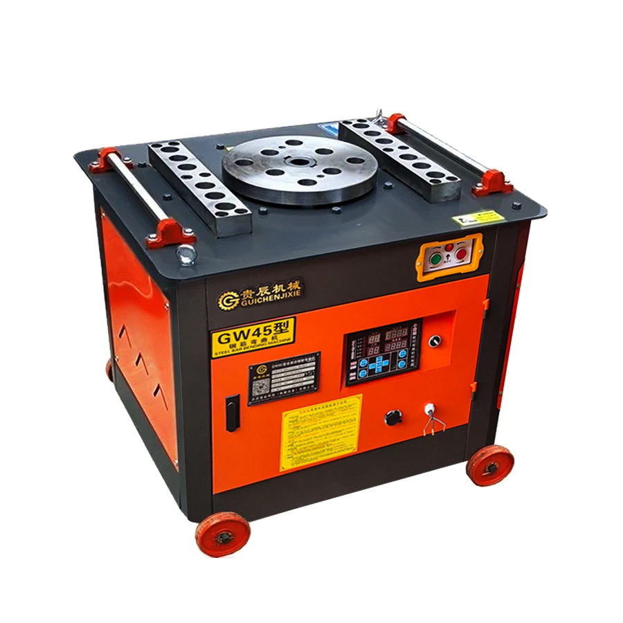 JQ-GW45-CL-CNC Full-automatic steel bar bending machine Round bar bender Stirrup bending machine