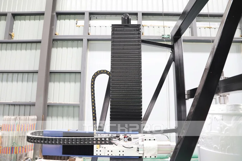 Factory Directly Sale China TPV1212 Rotary Woodworking CNC Stone Router Machine 4 Axis CNC Router With Good Price