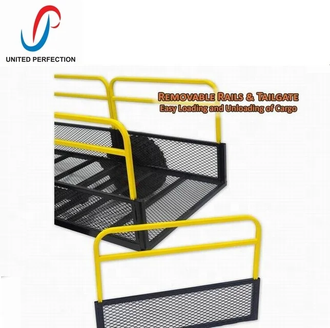 best price Multi Purpose Pull Behind ATV DUMP TRAILER metal trailer tow dolly trailer with low MOQ