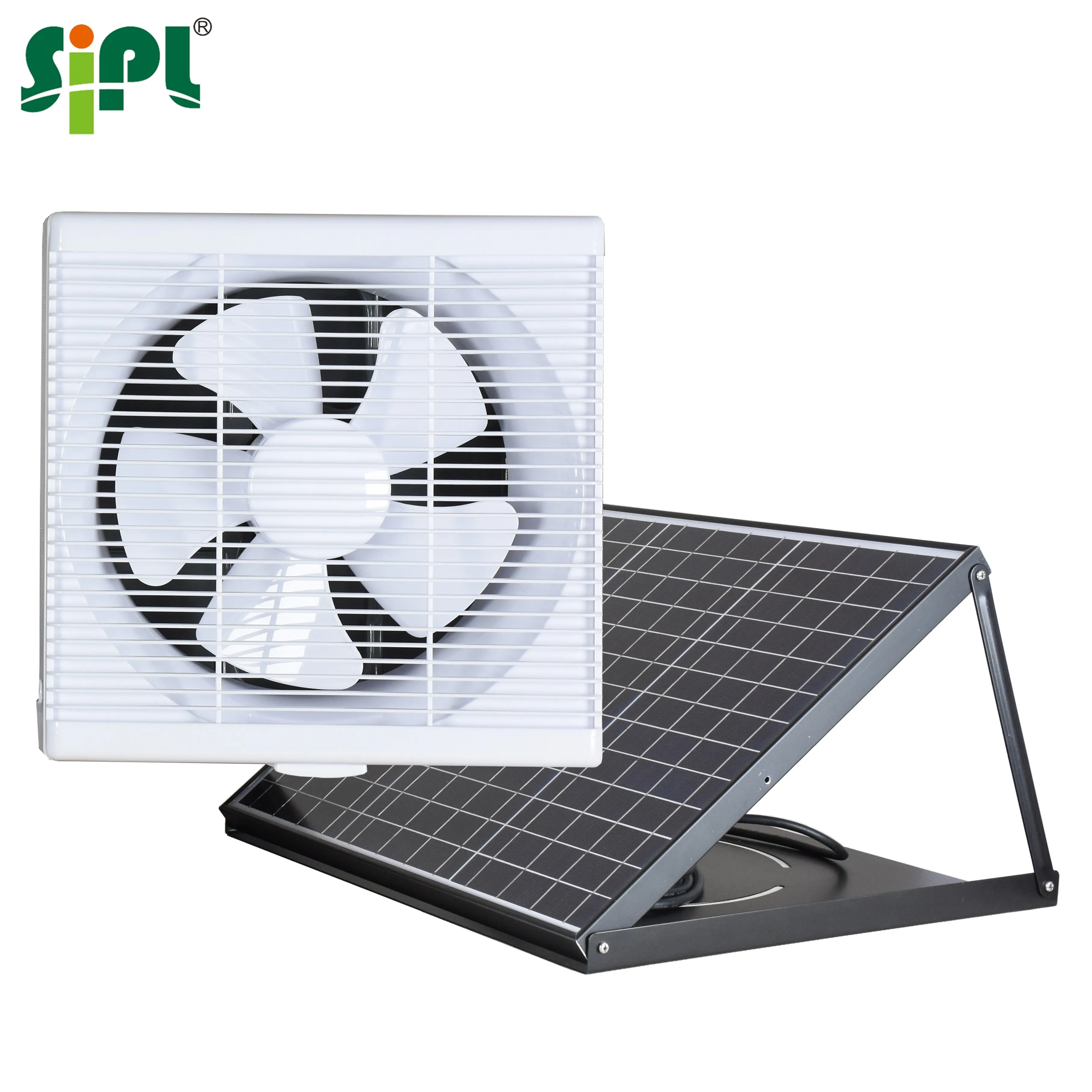 Green Home Solar Roof Energy Saving Attic Gable Vent Kitchen Wall Mounted Industrial Appliances 10' Box Ventilation Exhaust Fan