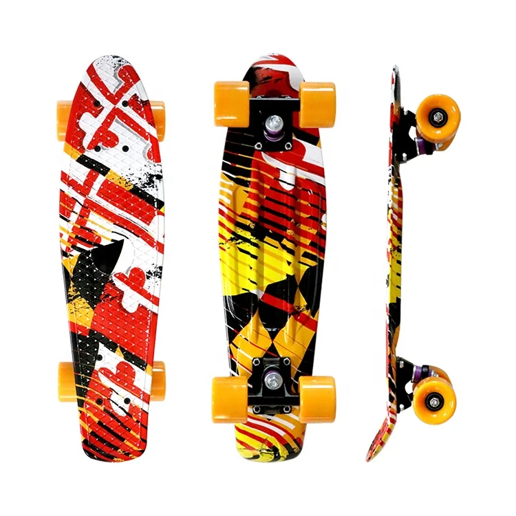 Aluminium Alloy Truck High Quality Plastic Cruiser Customized logo Skateboard Fish Skateboard