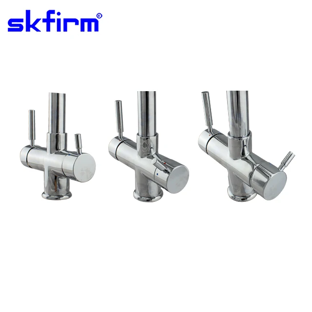 Euro Standard 4 Way Faucet for Hot Cold Tap Water & RO Hot/Cold Drinking Water Purification system (SK-4301)