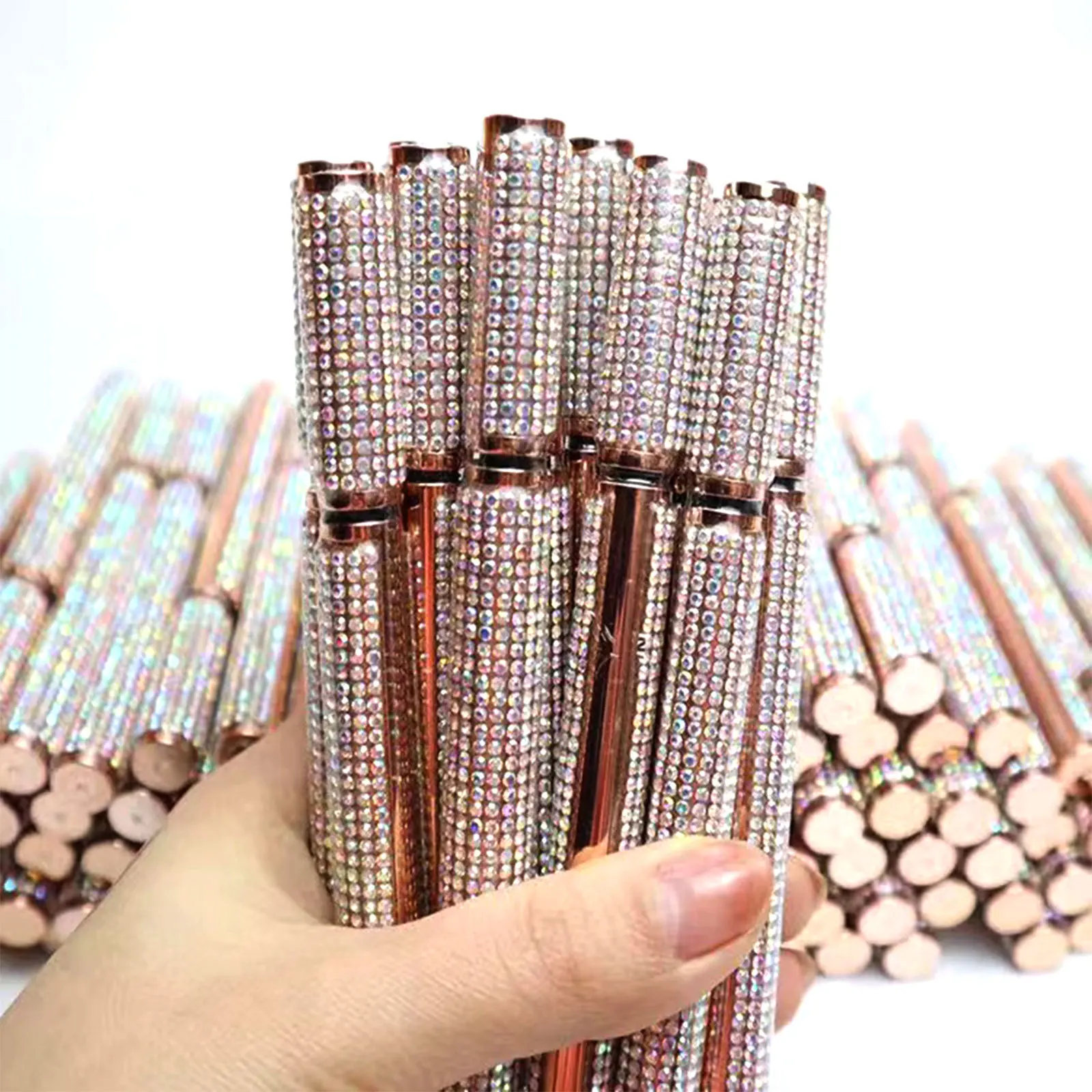 New Design Self Adhesive Eyeliner 3D Mink Eyelashes Waterproof Long Lasting Magic Eyeliner Glue Pen