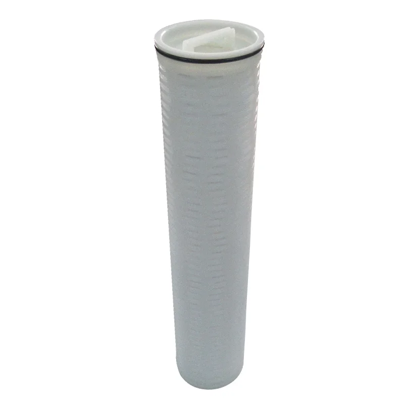 High flow water filter cartridge in RO treatment used for