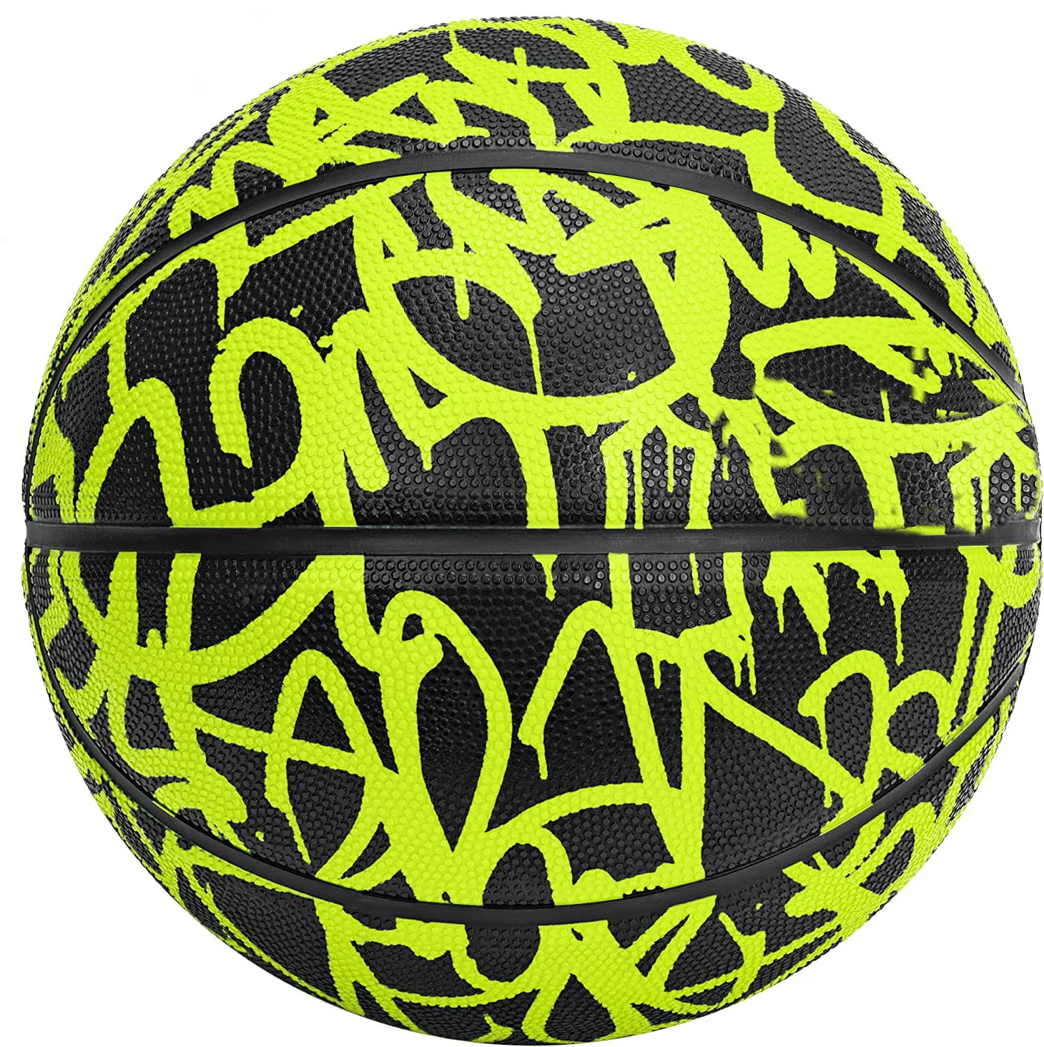 Deep Channel Construction Streetball cheap hot sale rubber basketball size 7 size 5 for fun