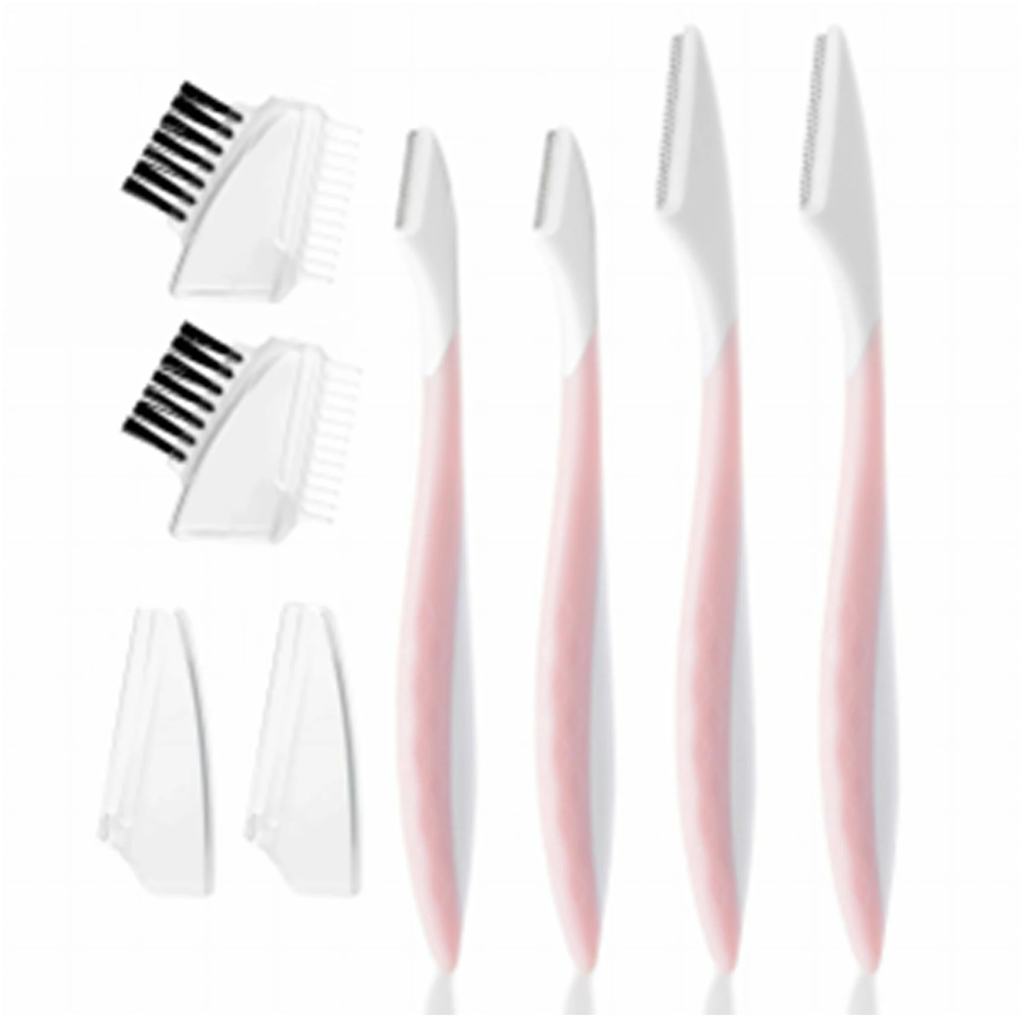4PK Facial Exfoliator & Hair Remover Make Up Tool -Dermaplaning