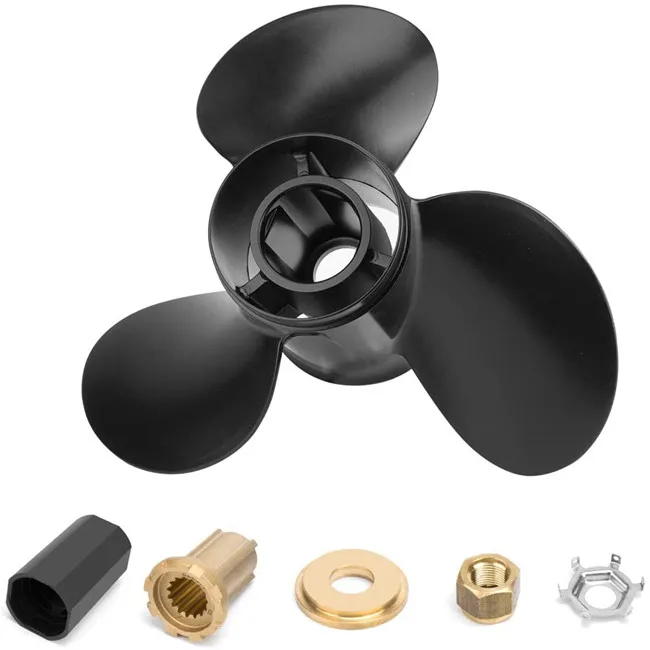 Marine Aluminum Two-stroke Outboard Motor Propeller 115HP