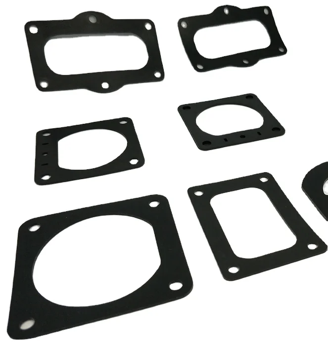 OEM customized Molded silicone Rubber flange gasket rubber sheet silicone rubber molded parts