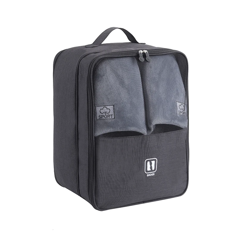Fashionable oxford fabric travel shoe storage bag foldable shoes organizer for clothes socks