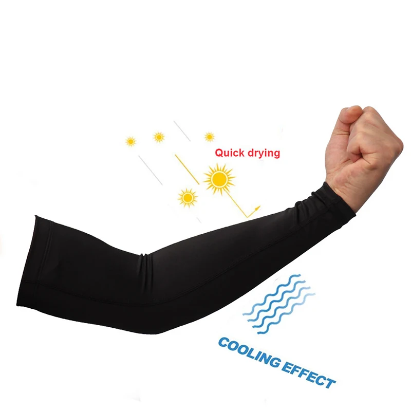 
Hight quality Anti-UV Bike Cycling Golf Motorcycle compression Sports protection cool arm sleeve elastic 