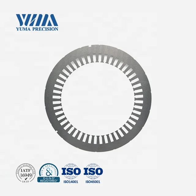 Customizable  motor rotor and stator laminated iron core stamping