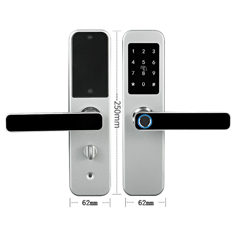 Wholesale Best Price  ttlock APP Numeric Keypad Password Security Smart Wireless System Home Fingerprint Smart Door Lock