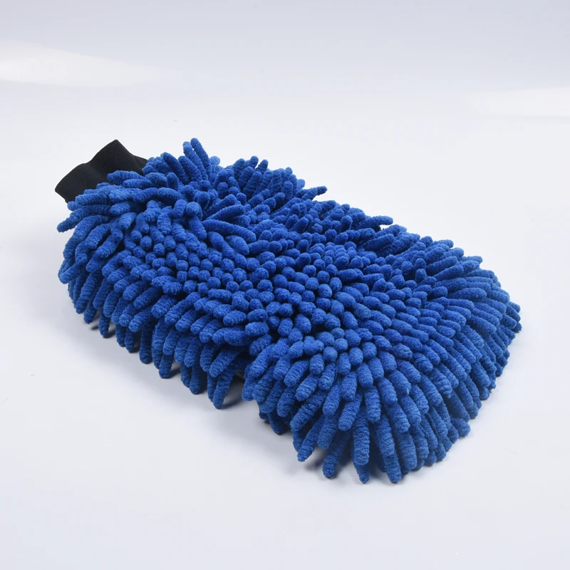 Microfiber Car Wash mitt Car cleaning Mitt Chenille Premium Scratch Free