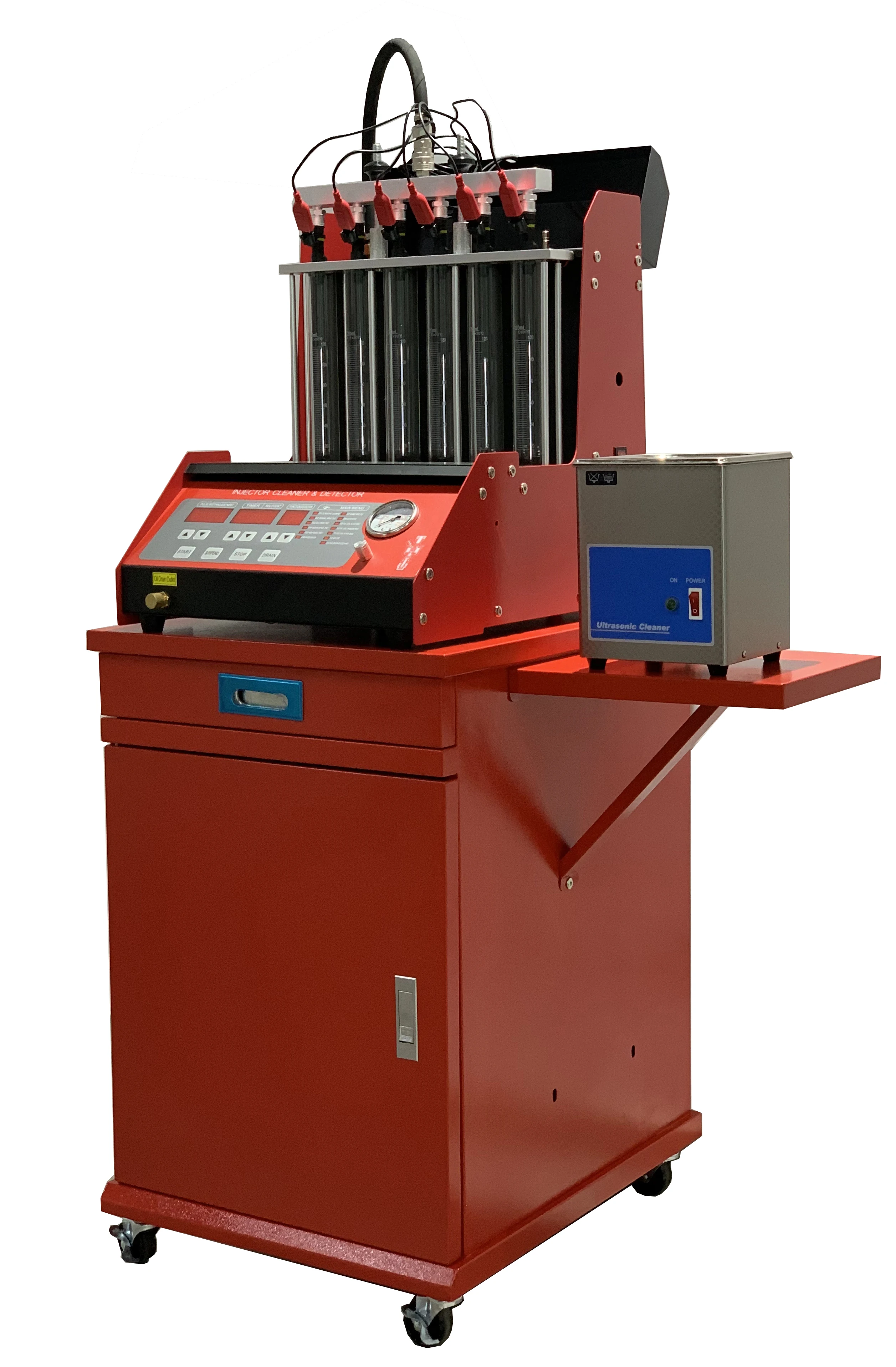 Машина для тестирования и очистки топливного инжектора