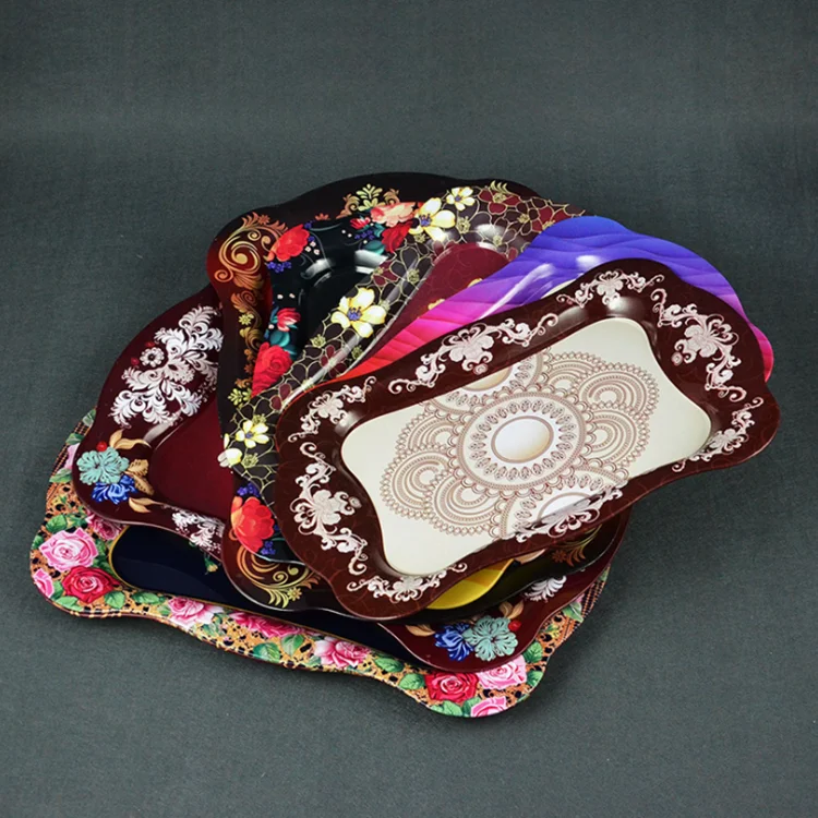 Factory Direct China Wholesale Custom Dinner Rice Tin Plate with Cheap Price Dish