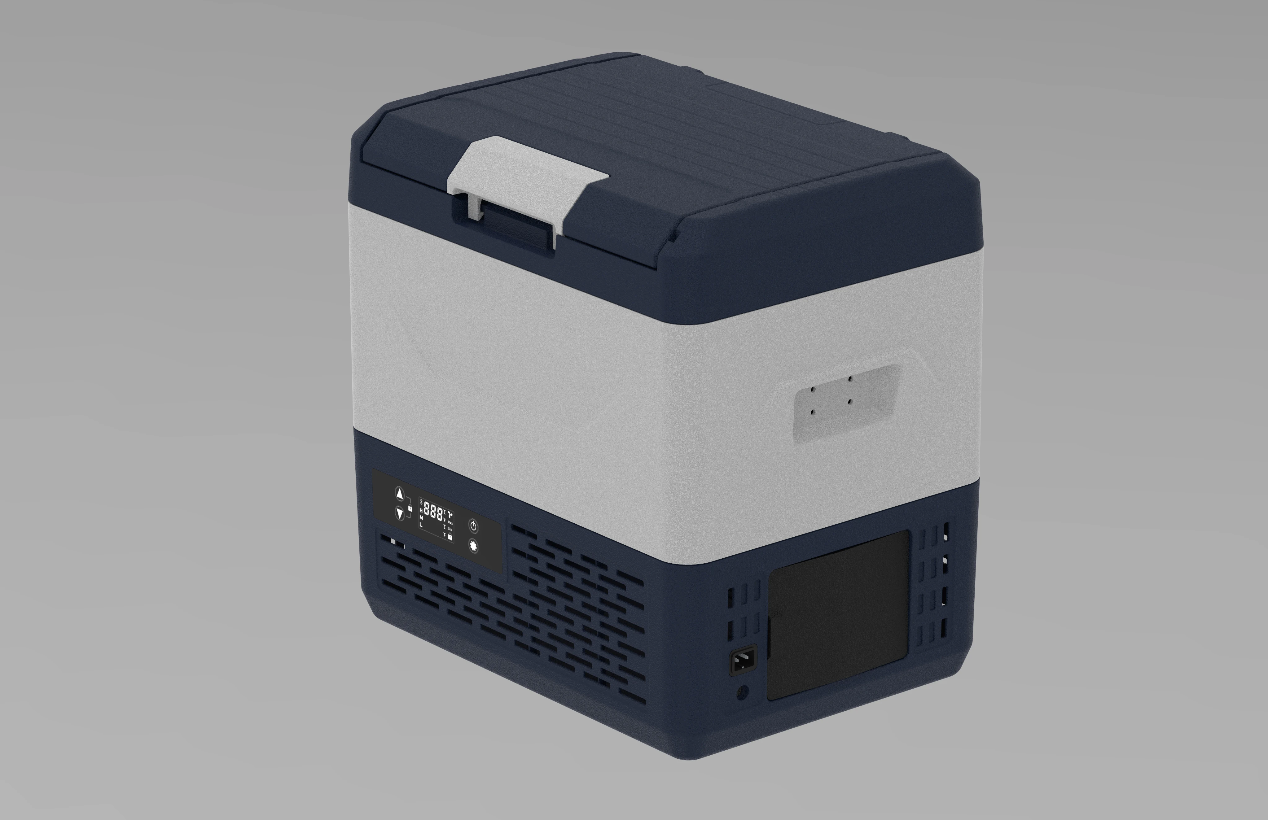 mini Refrigerator portable car use Cooler Box Refrigerator 12v 24v Compressor Travel Cooler Box Refrigerator