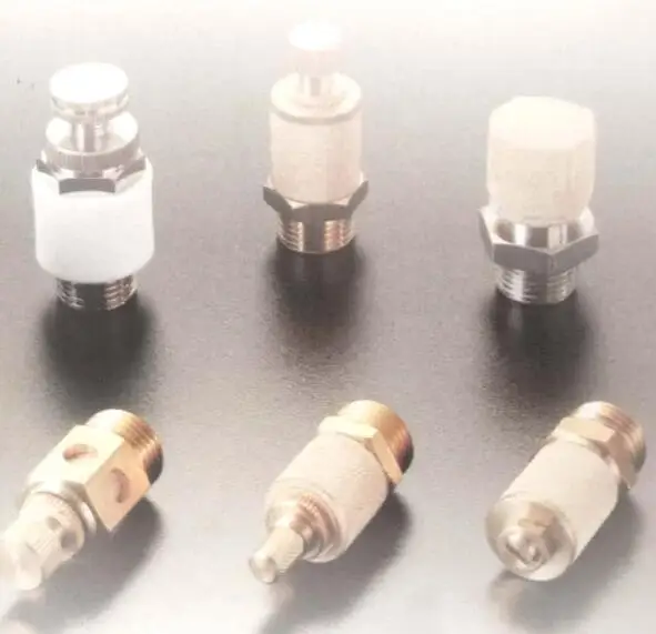 Hot Sale  DS type  C type  bronze sintered   stainless steel sintered Exhaust muffling throttle Valve Silencer muffler